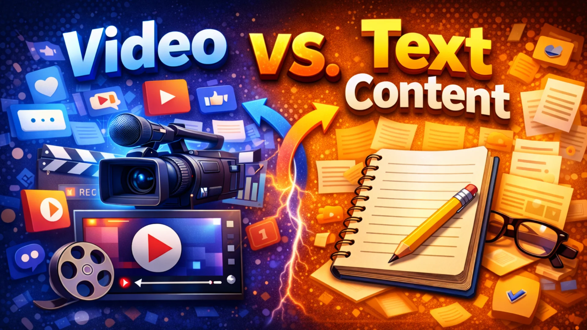 Video VS Text